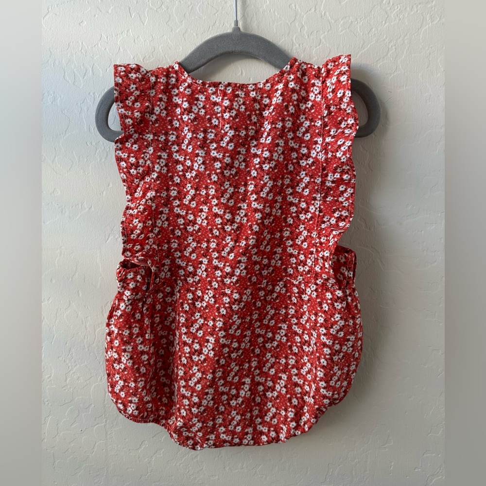 Vignette floral romper